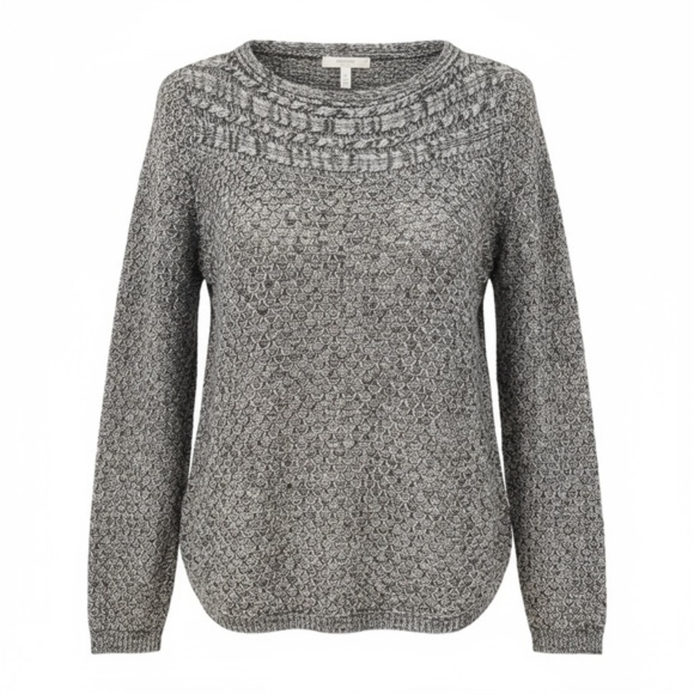 Croft & Borrow knitted petite plus gray sweater PXXL. Excellent Condition AE